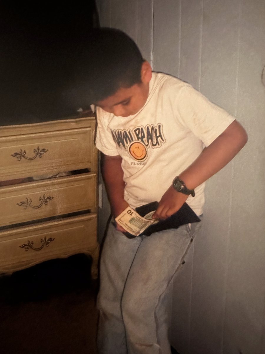 Walter as a child